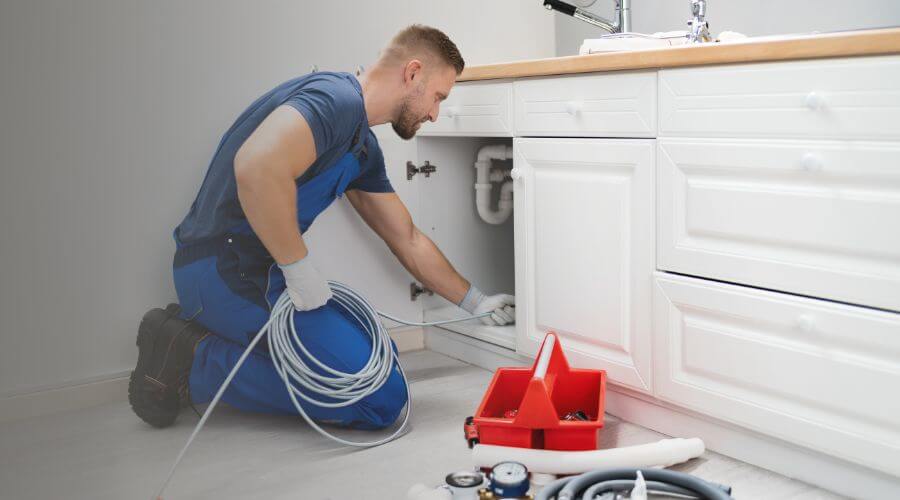 Local annual plumbing maintenance in Gans, OK